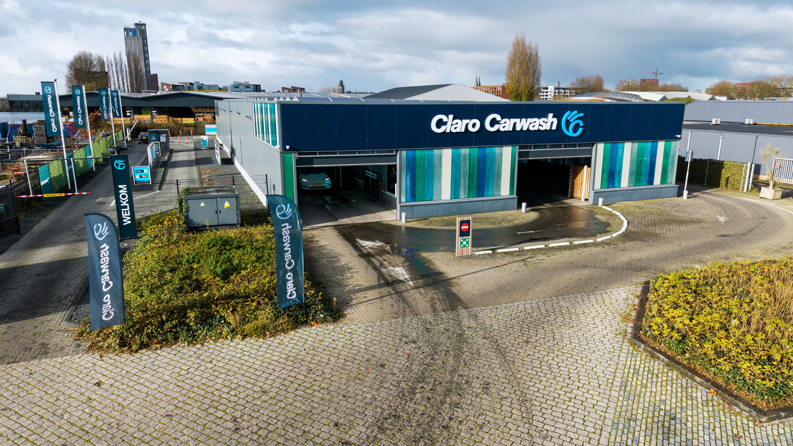 Claro Carwash Deventer, wasstraat in Deventer