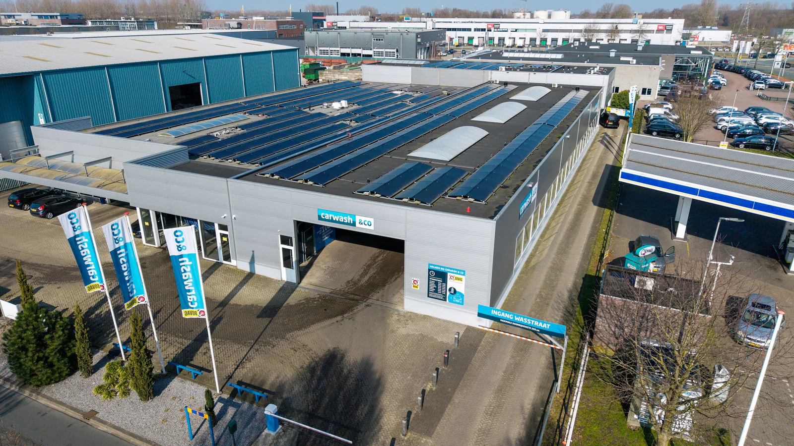 Carwash & Co Ede, wasstraat in Ede