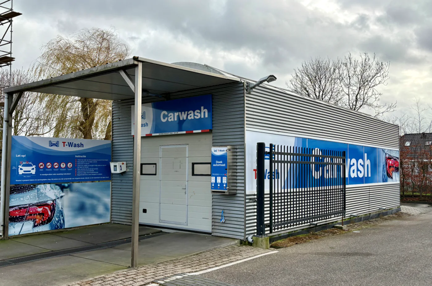 T-Wash-wasgebouw in Boskoop – Shell Boskoop, Boskoop