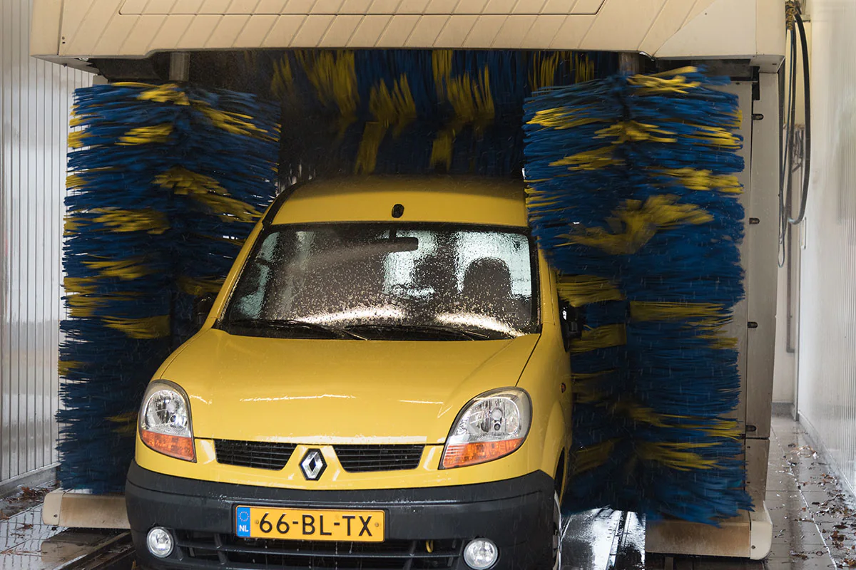 Shell Schimmel Bergen, wasstraat in Bergen L
