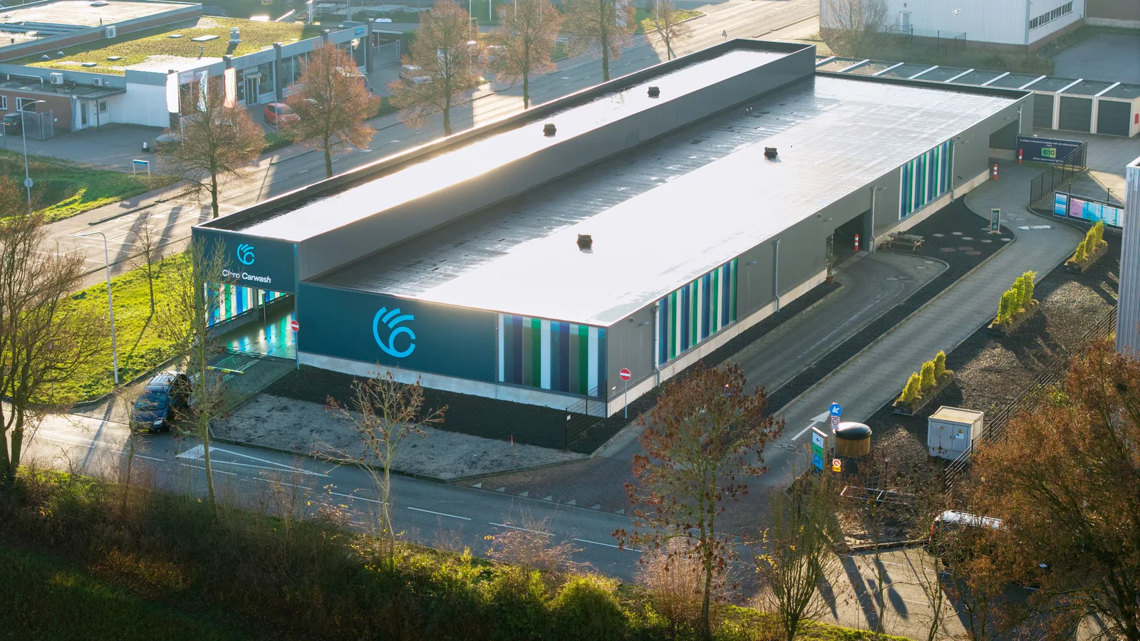 Claro Carwash Zutphen, wasstraat in Zutphen
