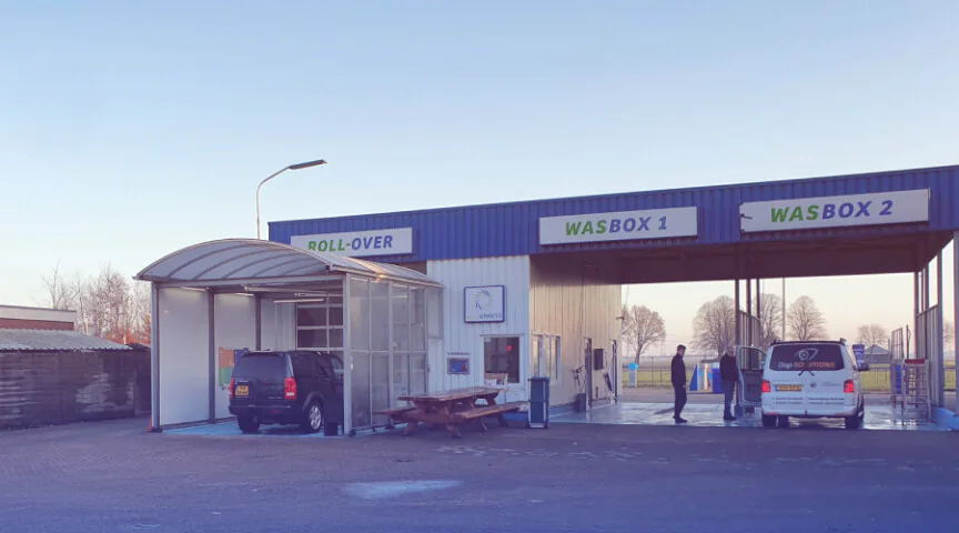Falcon Carwash Musselkanaal, wasstraat en wasbox in Musselkanaal