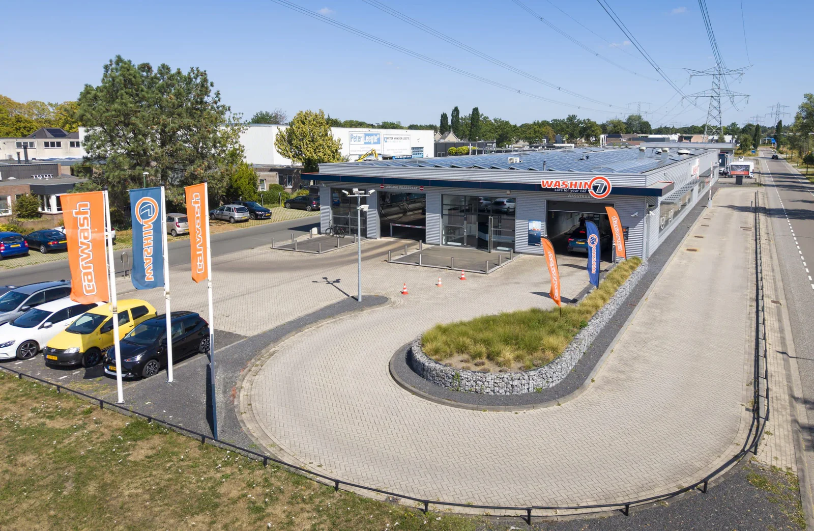 Washin7 Nuenen, wasstraat en wasbox in Nuenen