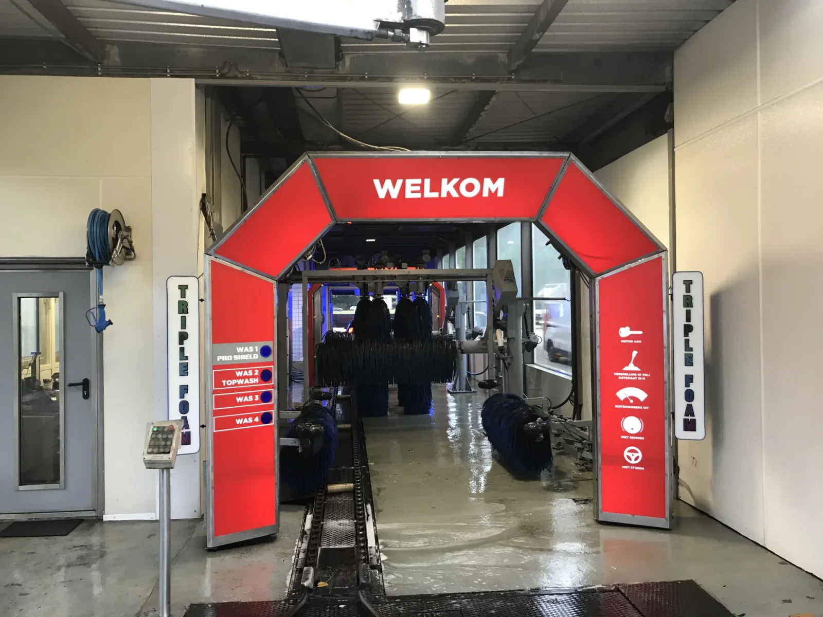 Pro-Wash Ommoord, wasstraat in Rotterdam