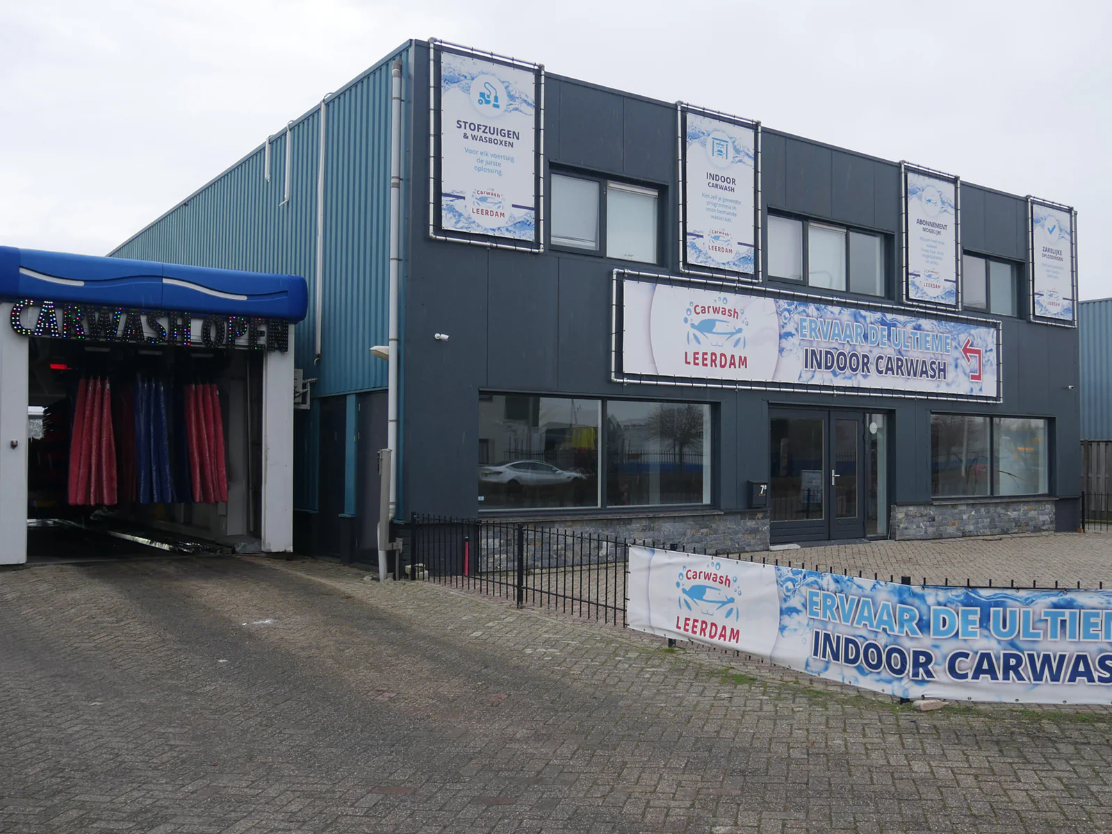 Carwash Leerdam, wasstraat in Leerdam
