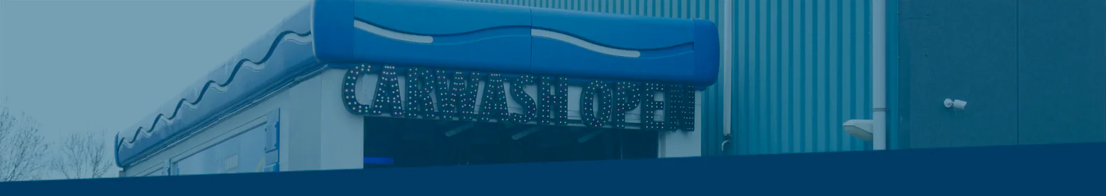 Overzicht van de wasstraat van Leerdam – Carwash Leerdam, Leerdam