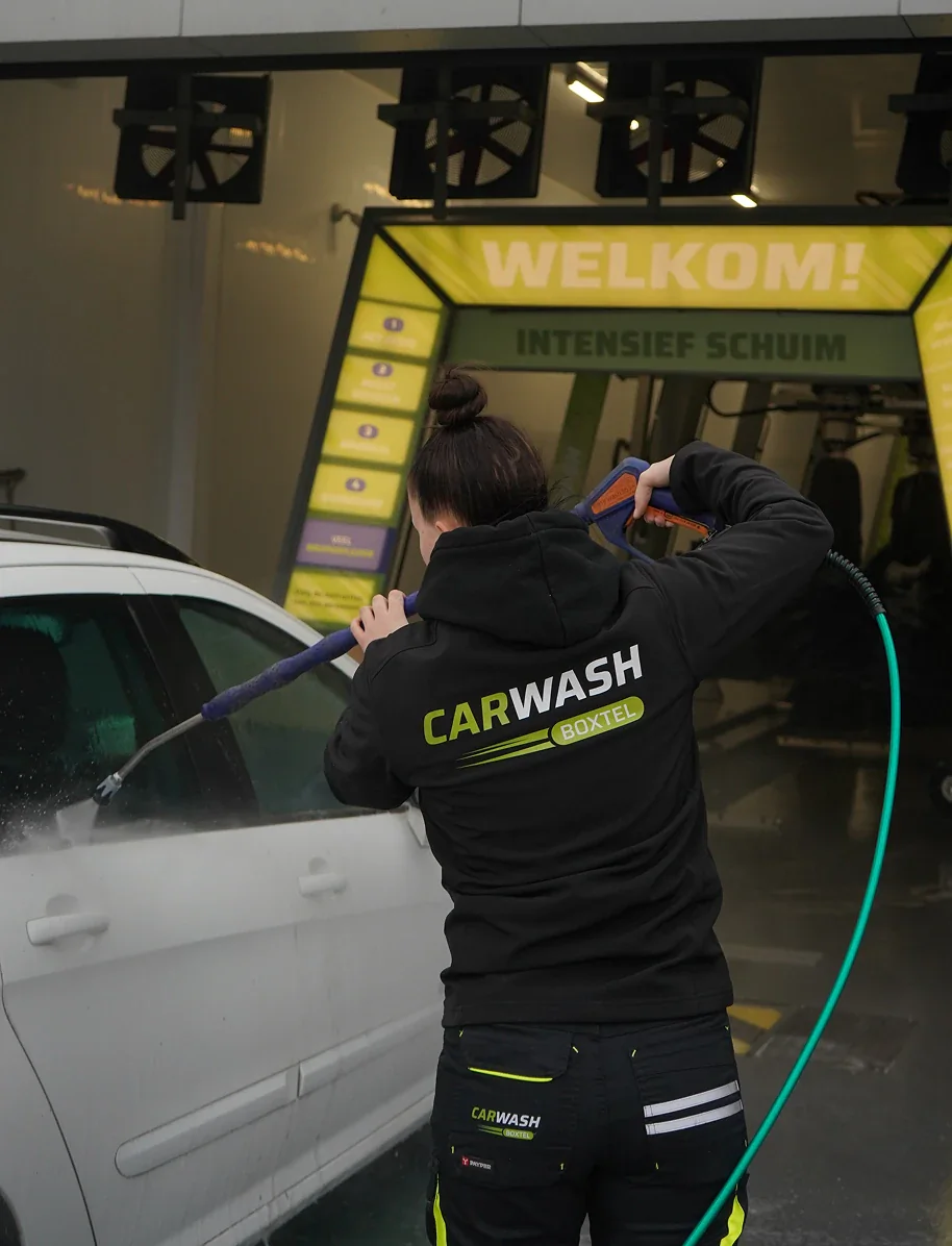 Carwash Boxtel, wasstraat in Boxtel