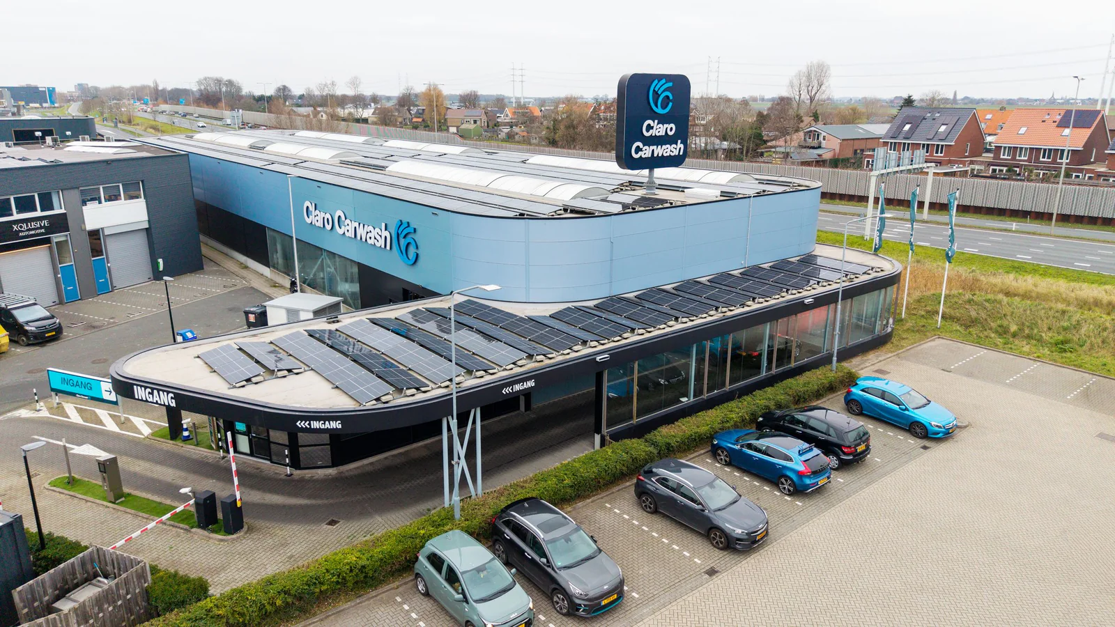 Claro Carwash Zoetermeer, wasstraat in Bleiswijk