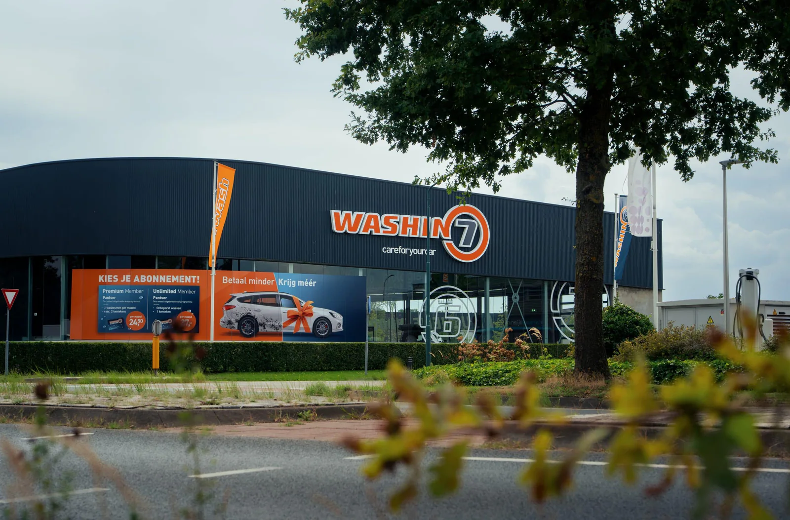 Gevel van Washin7 Rijen aan de Europalaan