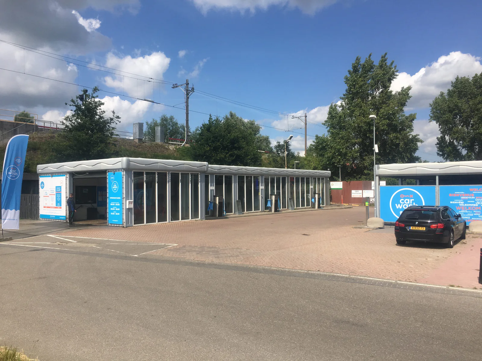 Carwash Gouda, wasstraat en wasbox in Gouda