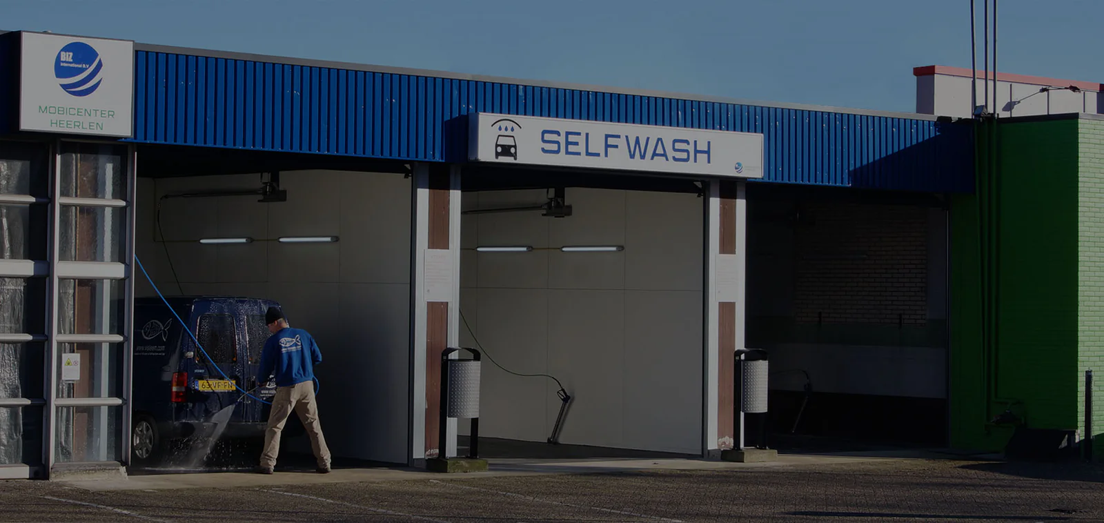 MobiCenter Heerlen zelfwasboxen, wasbox in Heerlen