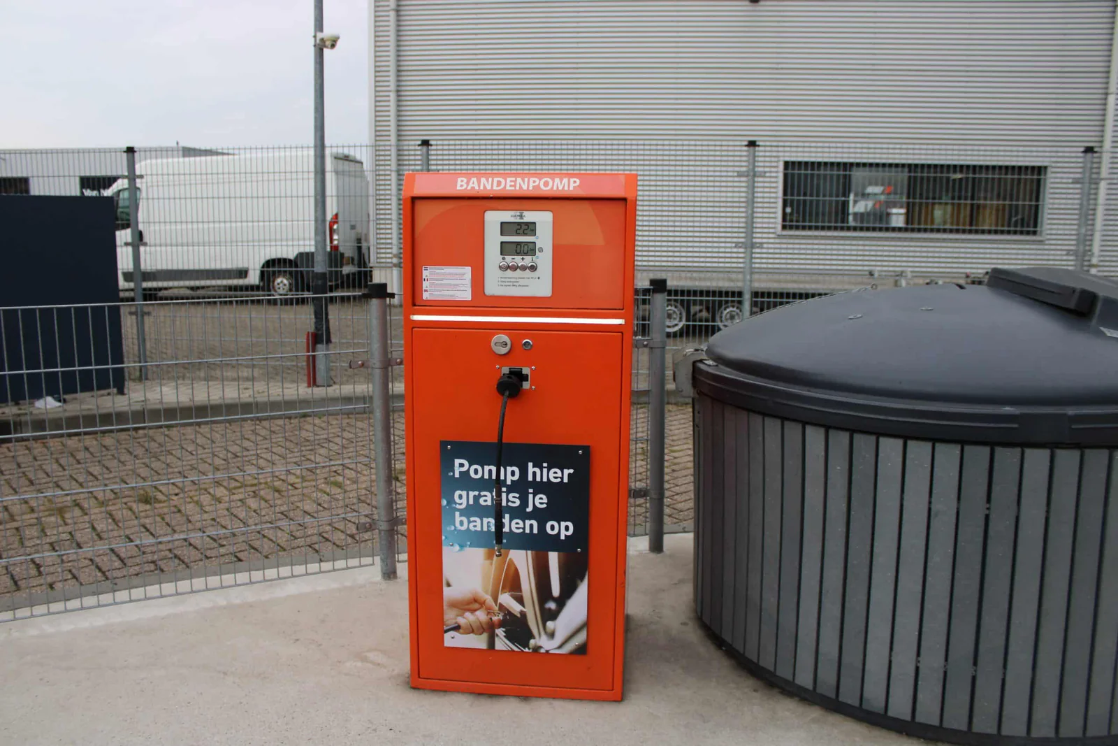 Bandenpomp bij Washin7 Weert