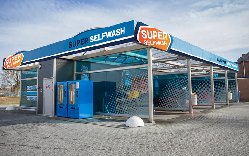 Super Selfwash Hengelo, wasbox in Hengelo
