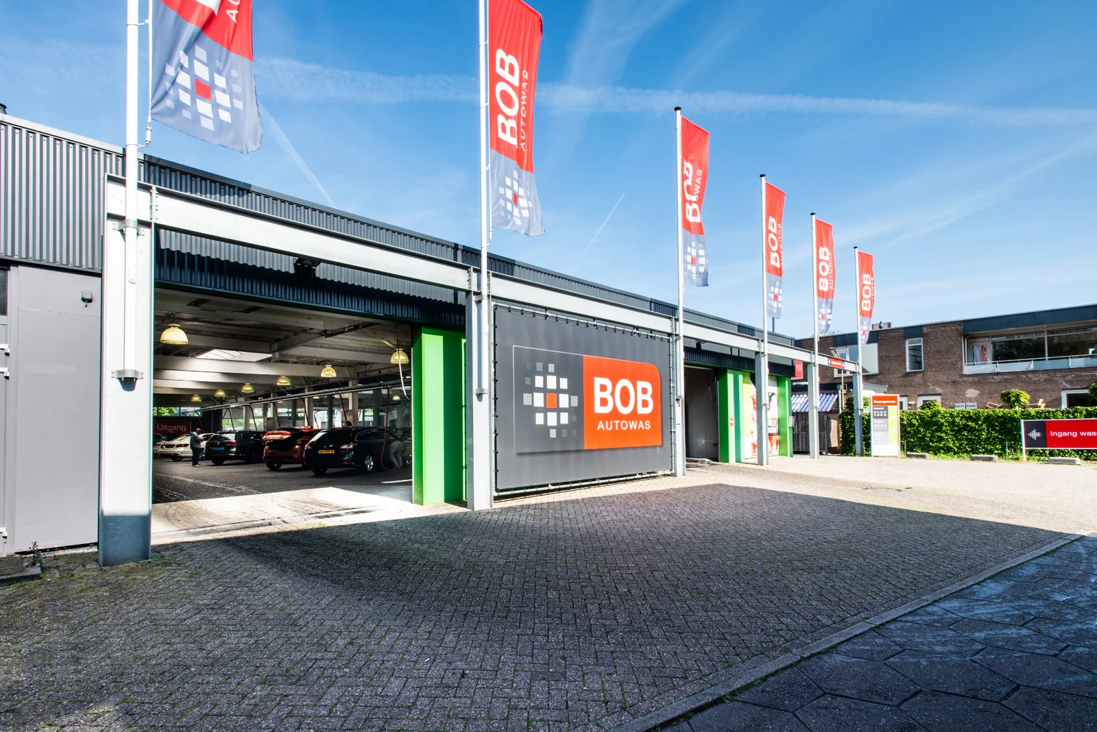Bob Autowas Nijmegen, wasstraat in Nijmegen