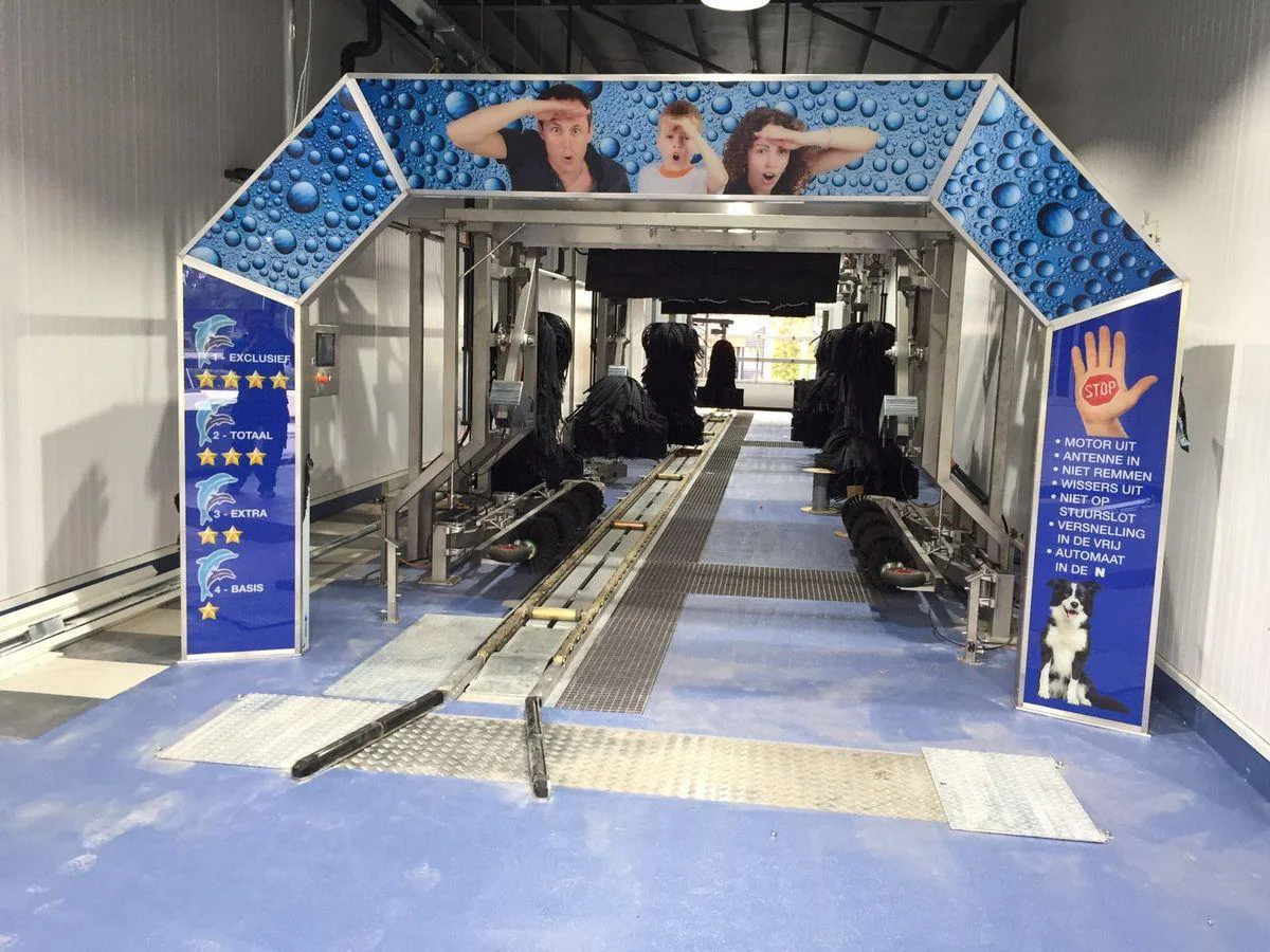 Carwash Leek, wasstraat en wasbox in Leek