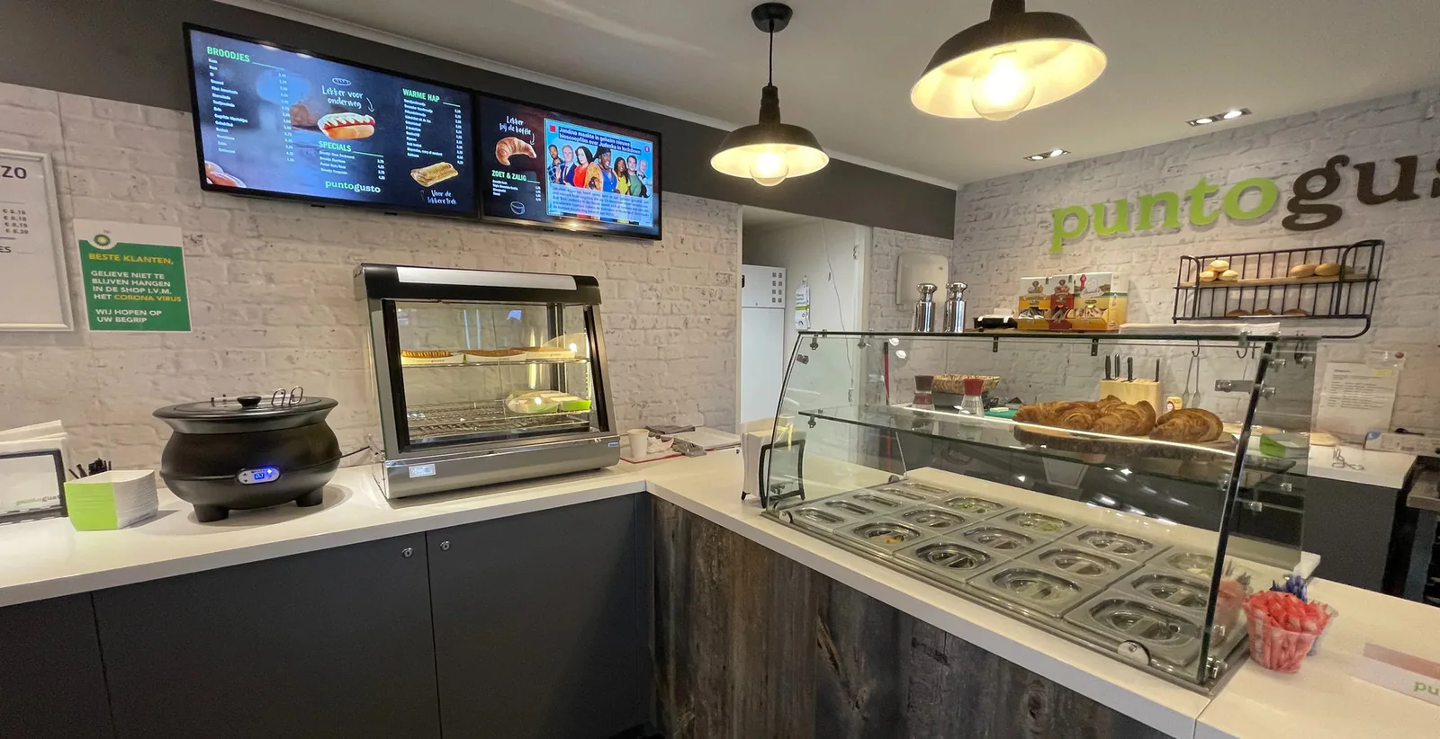 Punto Gusto in de shop van BP Raalte aan de Westdorplaan