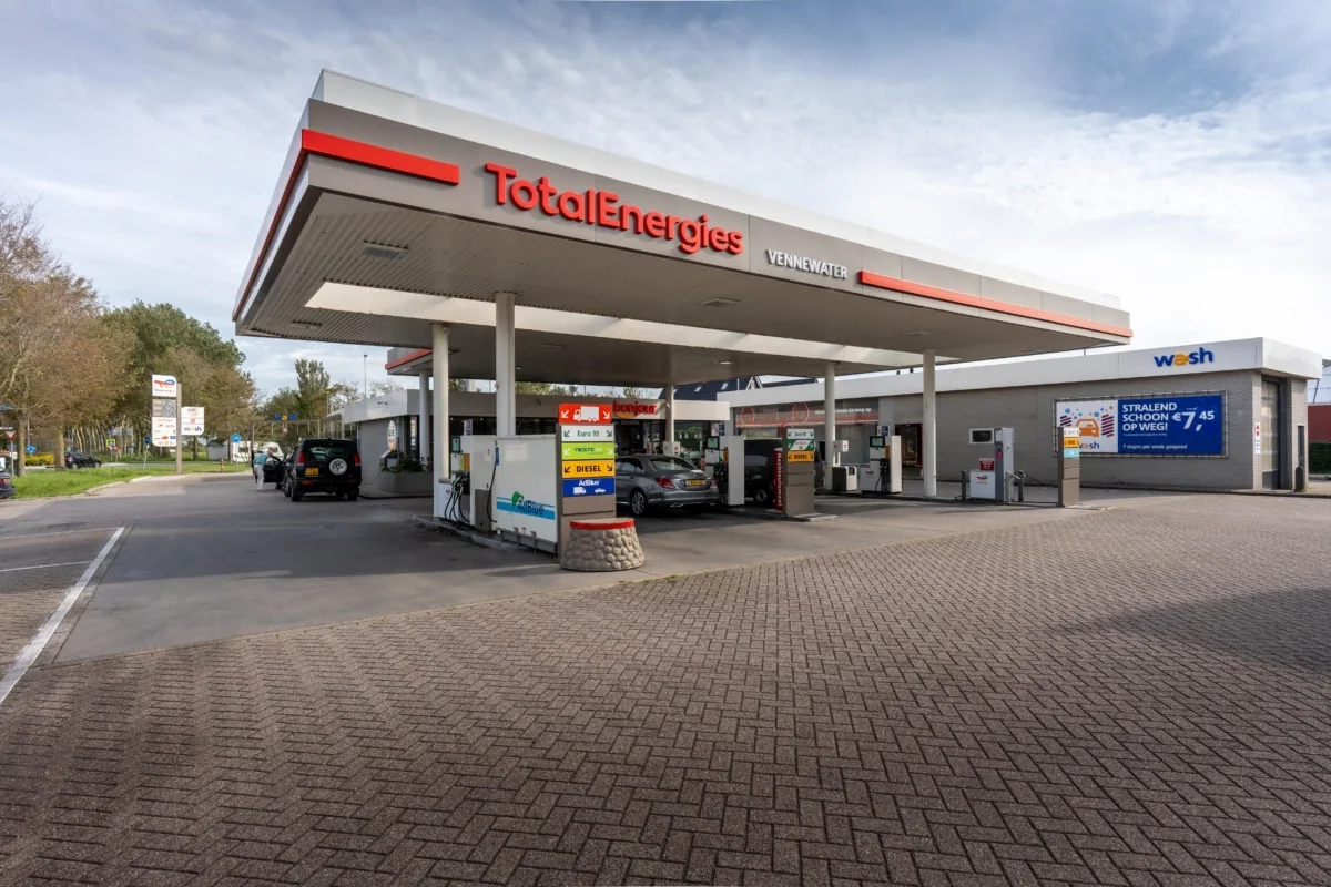 TotalEnergies Vennewater, wasstraat en wasbox in Heiloo