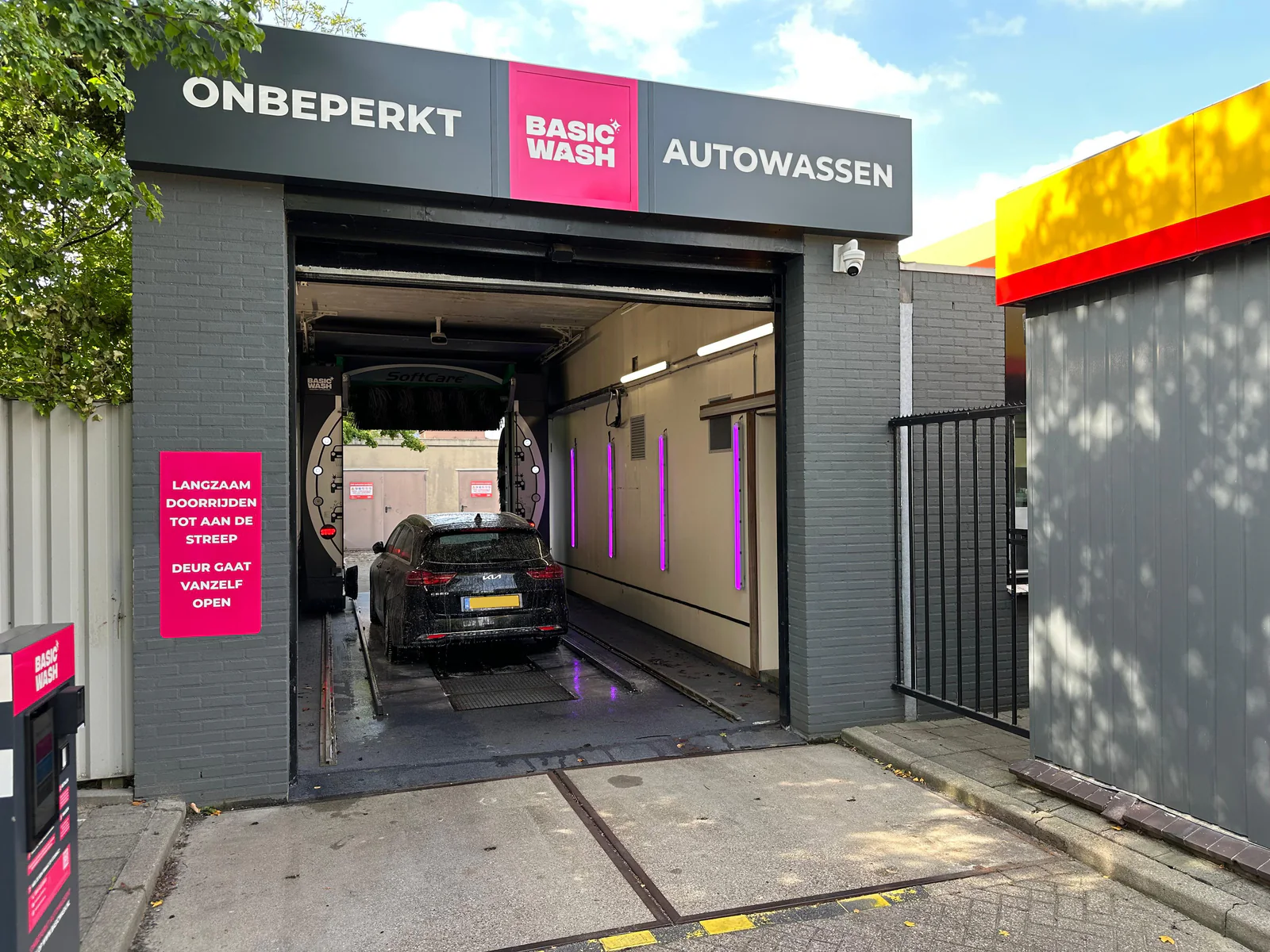 Basic Wash Middelburg, wasstraat in Middelburg