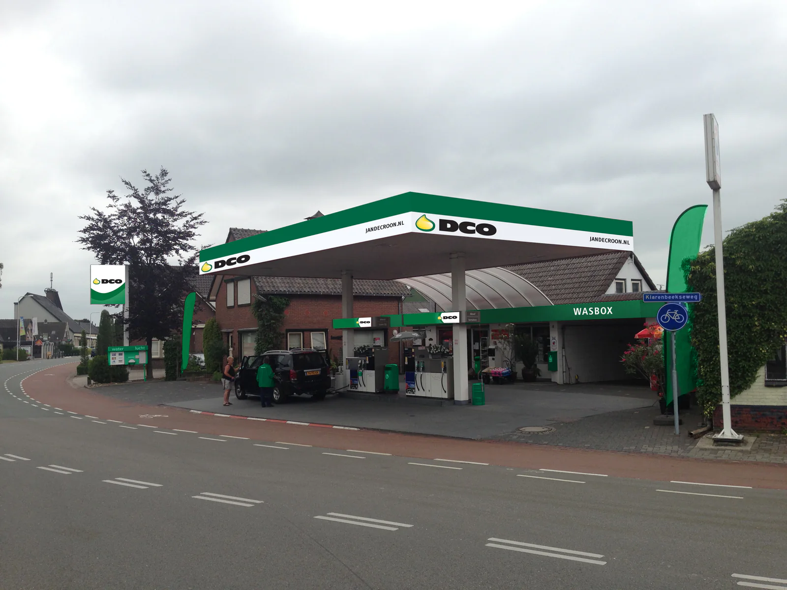 DCO Klarenbeek autowasvoorziening, wasbox in Klarenbeek