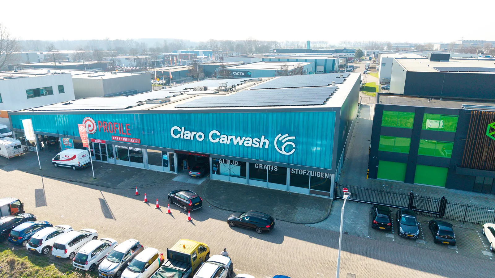 Claro Carwash Spijkenisse, wasstraat in Spijkenisse