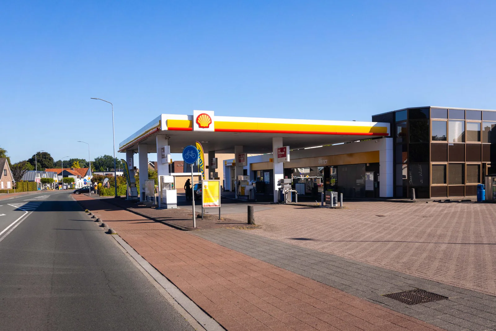 Shell Vika Wezep, wasbox in Wezep