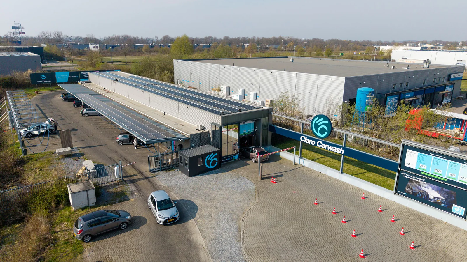 Claro Carwash Heerlen, wasstraat in Heerlen