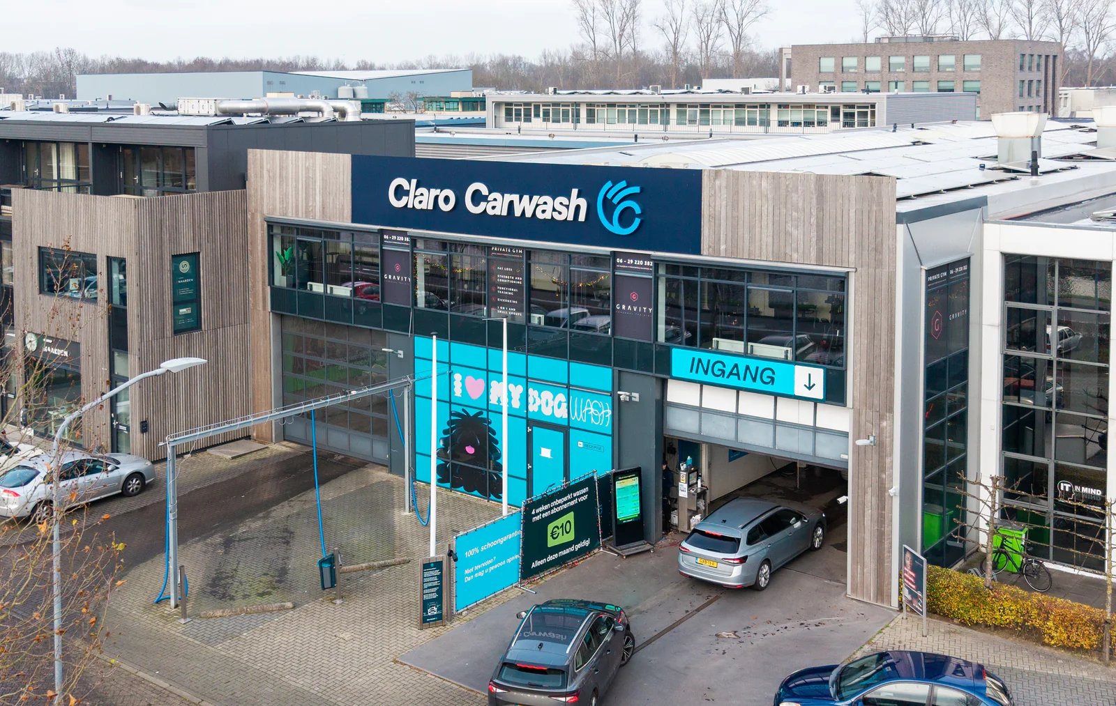 Claro Carwash Naarden, wasstraat in Naarden
