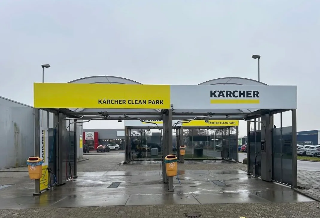 Kärcher Clean Park Schagen by Sato, wasstraat en wasbox in Schagen