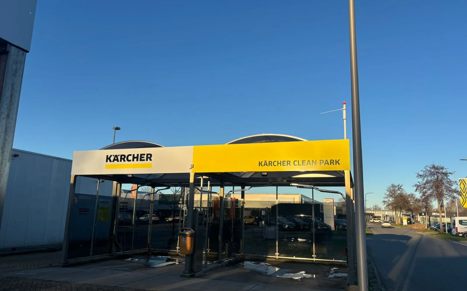 Wasboxen van Kärcher Clean Park Schagen – Kärcher Clean Park Schagen by Sato, Schagen