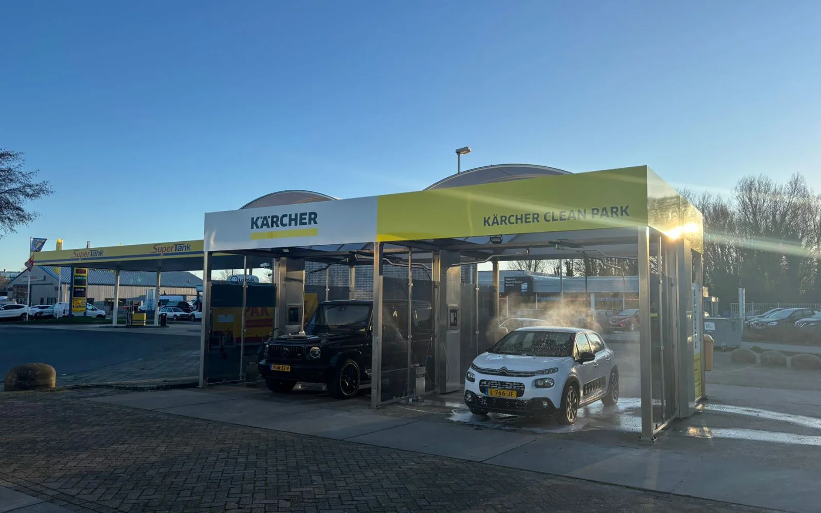 Wasboxen van Kärcher Clean Park Schagen – Kärcher Clean Park Schagen by Sato, Schagen
