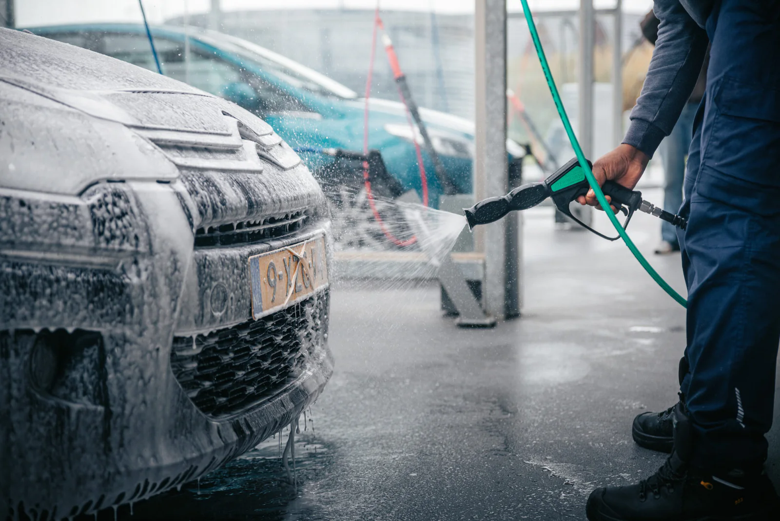 Carwash Reitdiep Groningen, wasstraat en wasbox in Groningen