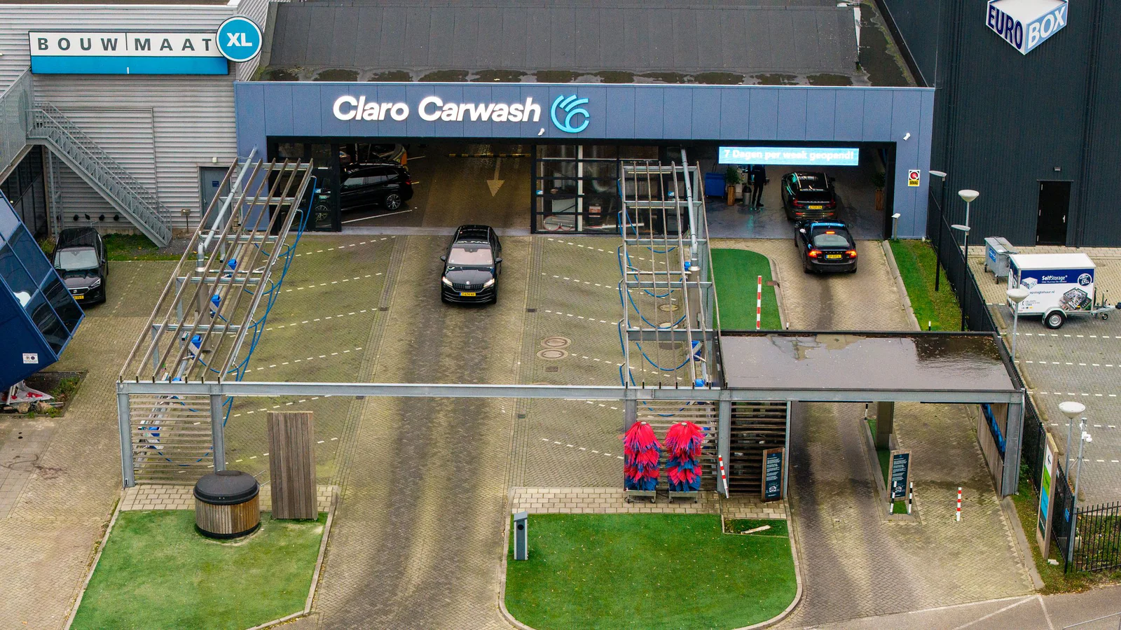 Claro Carwash Leiden, wasstraat in Leiden