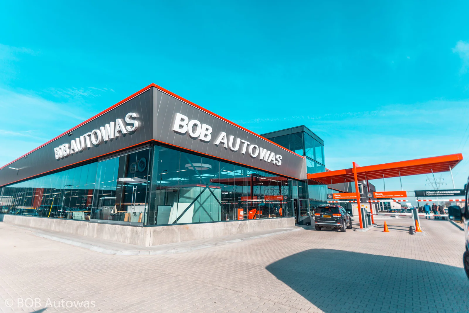 Bob Autowas Rotterdam IJsselmonde, wasstraat in Ridderkerk