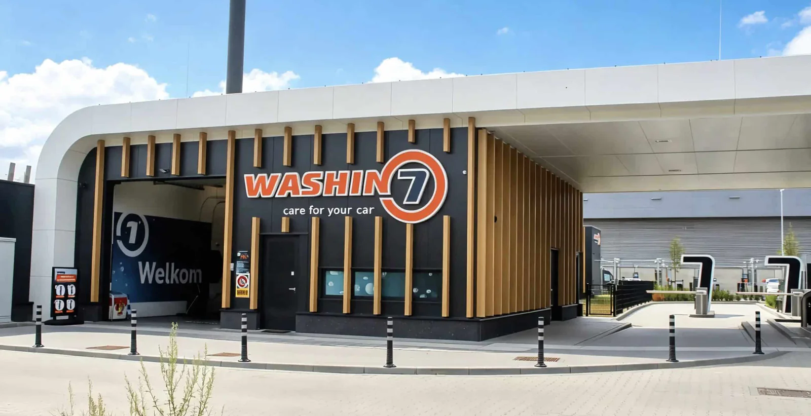 Washin7 Tegelen, wasstraat in Tegelen