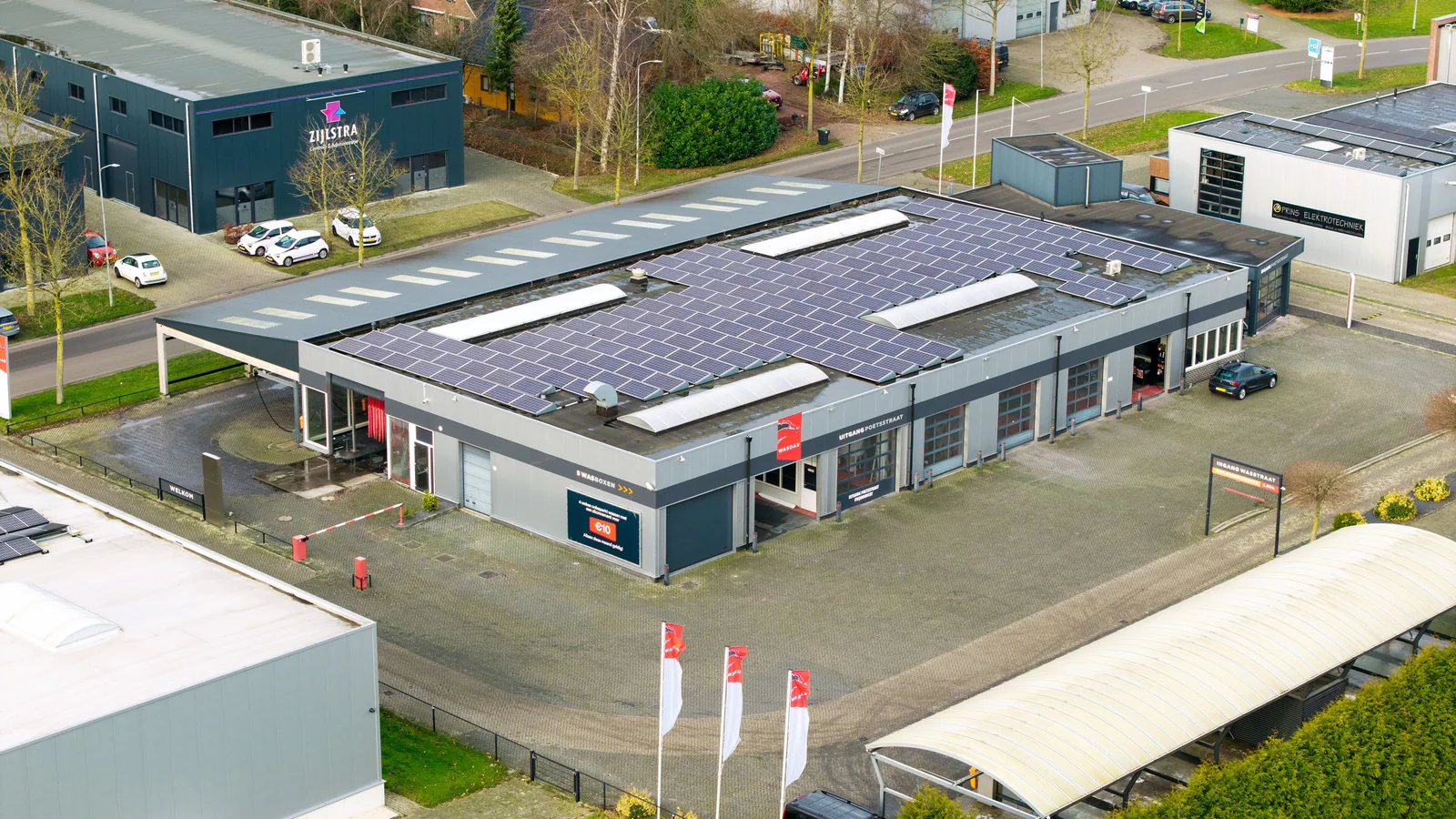 Claro Carwash Veendam, wasstraat en wasbox in Veendam