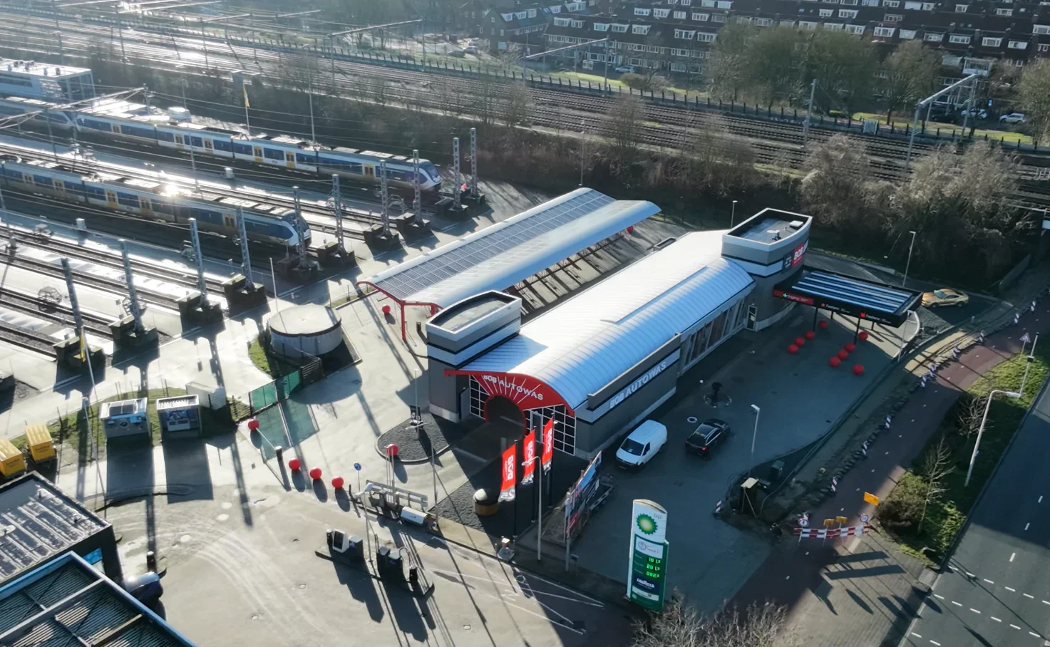 Bob Autowas Utrecht, wasstraat in Utrecht
