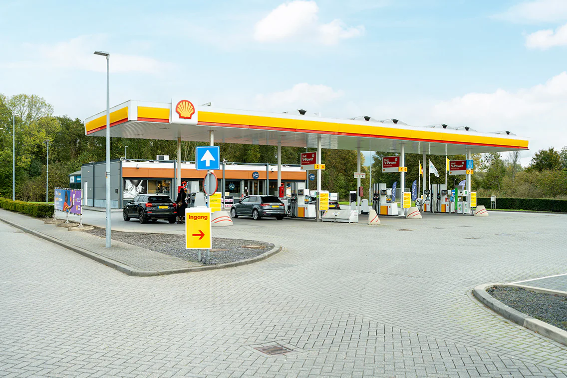 Shell Almere Buiten Oost, wasbox in Almere