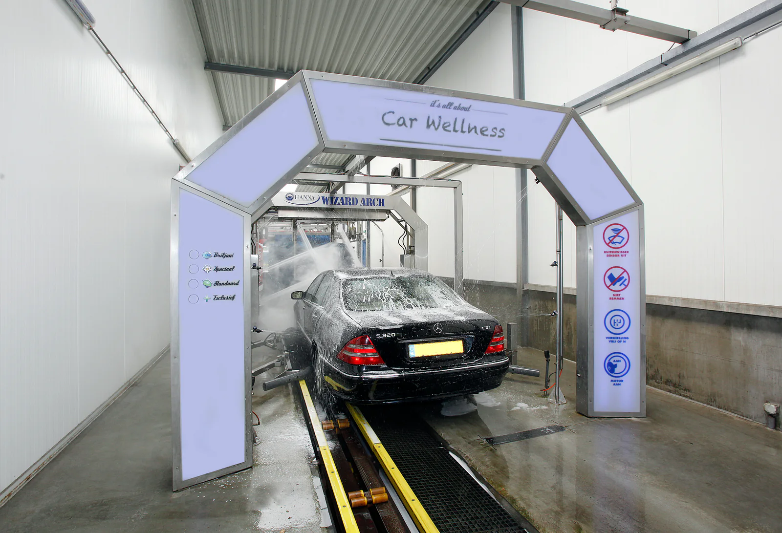 TED Carwash Ommen, wasstraat in Ommen